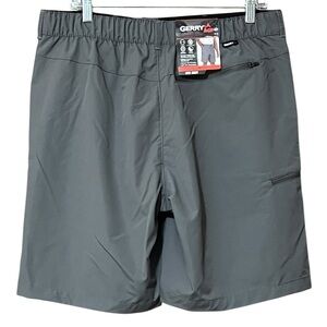 Gerry Tech Short 34 Gray Stretch UV Protection Multi-Pocketed Outdoors NWT